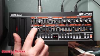 Roland Boutique | JP-08 Synth Module Demo