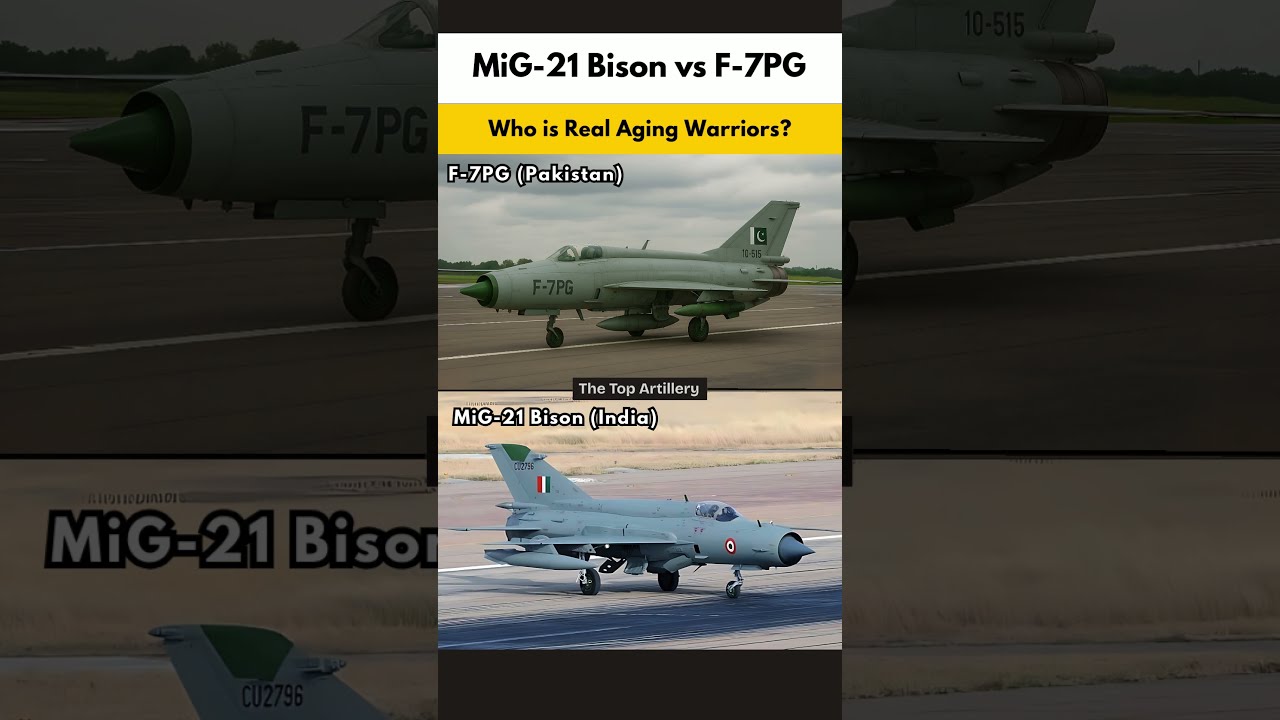 MiG 21 Bison Vs F 7PG Aging Warriors Still In The Fight Top Artillery