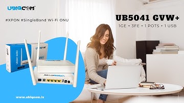 UBIQCOM UB5041 GVW+ XPON ONU