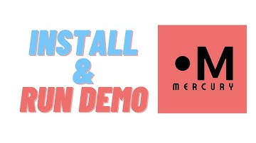Install Mercury framework and run demo app