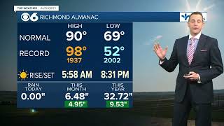 Life jackets continue to be required on James River