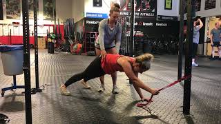 The Skill WOD - Single arm plank pulls
