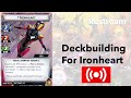 Marvel champions livestream  ironheart deckbuilding