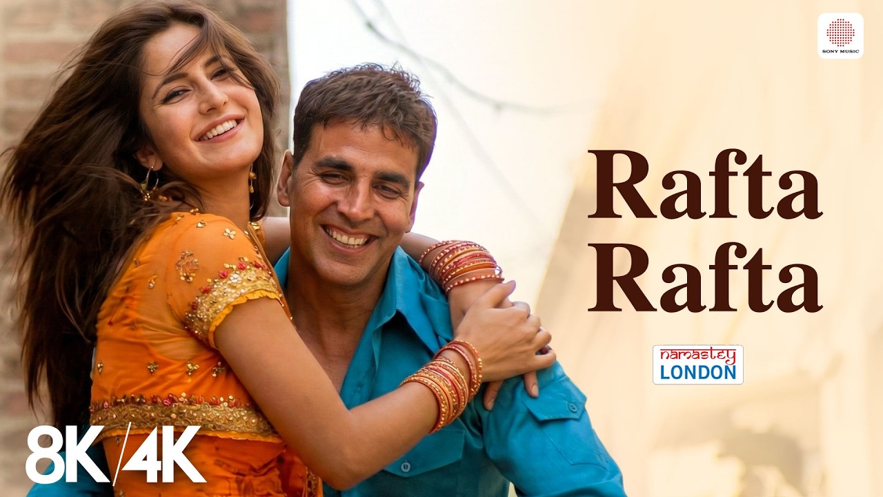 Rafta Rafta - 8K/4K Music Video | Akshay, Katrina | Himesh Reshammiya | RDB | Namastey London