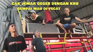 Situasi di markas riswanda mahardika cak jemar adu bacot dengan kru
