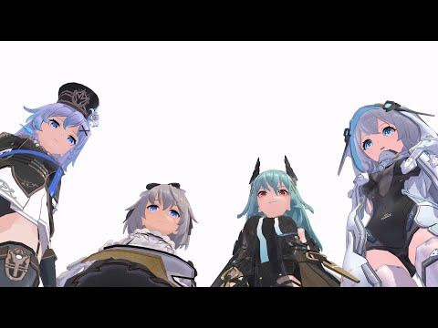 [MMD] 에테르 게이저 (Aether Gazer) - Ghost Dance (헬라, 오네이로이, 오시리스, 레비아탄) 2K