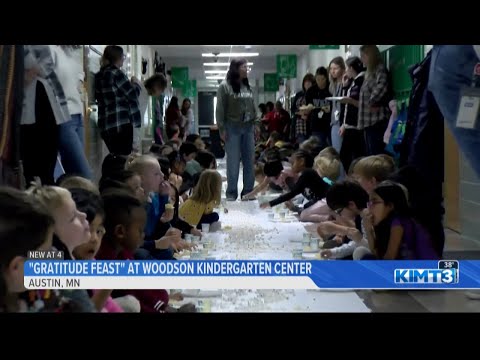 "Gratitude Feast" held at Woodson Kindergarten Center