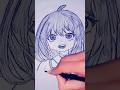“Anya Forger Anime Sketch ✏️ | Cute Expression Drawing”