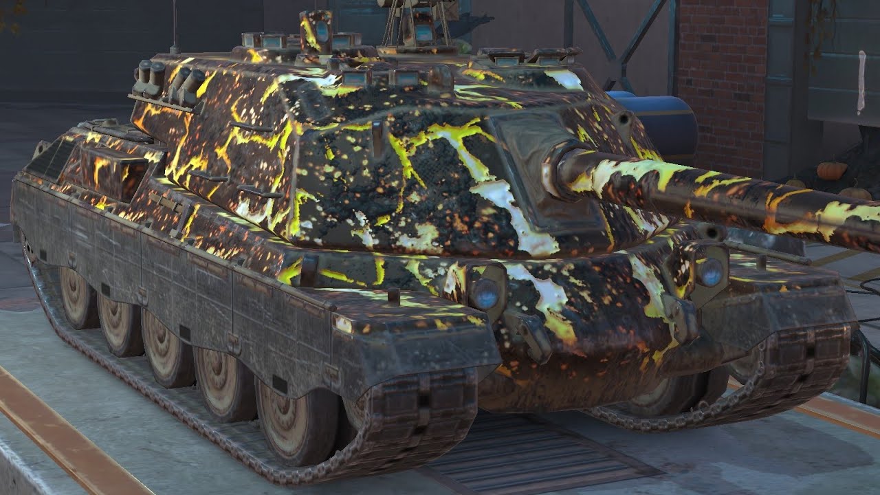 Minotauro - 6.1 K Damage, Ace Tanker "M", High Caliber, WoT Blitz Tank Tier 10, Vineyards