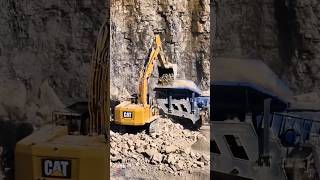 CAT 374F &amp; Kleemann Crusher, Steinbruch, 2023. Short #1   #beytekinphotography