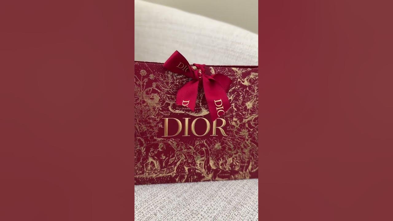 dior red envelopes + lunar new year packaging #shorts 