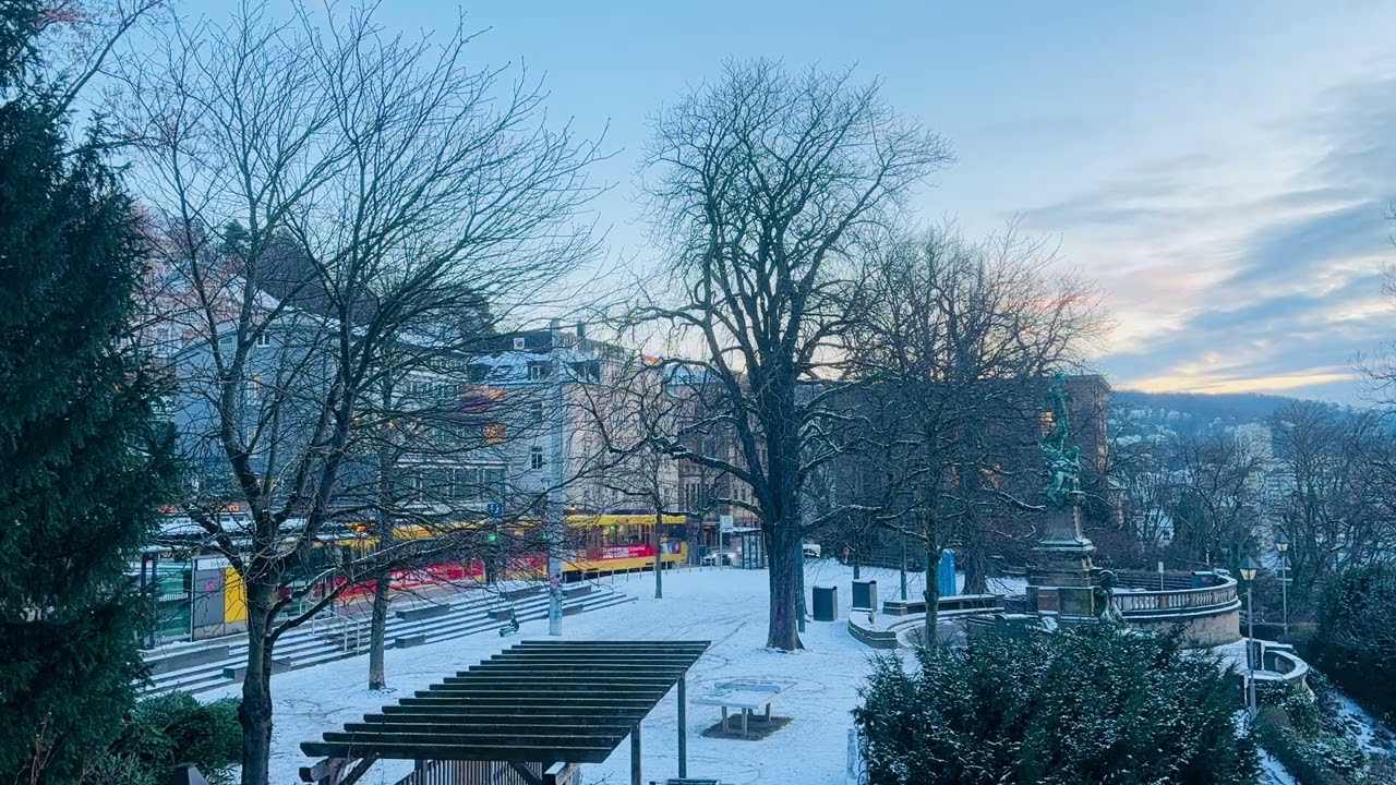 07.01.2026 - Eugens Platz, Stuttgart (Time Lapse) around 