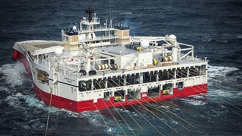 Seismic Survey Vessel