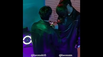 The way beomgyu block yeonjun at the door/wall ♥😳😁 #yeongyu #beomjun #beomgyu #yeonjun #txt