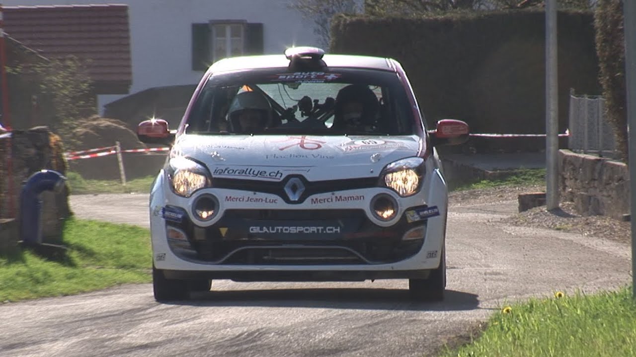 Didier Soguel / Jessica Robert, Rallye Critérium Jurassien 2015 avec Renault Twingo R1