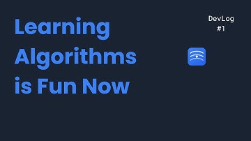 I built an app that makes learning algorithms way easier [DevLog #1]