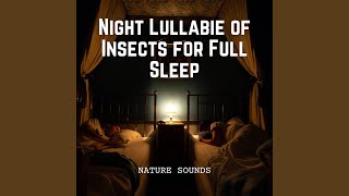 Sleepful Rhythms in Insects' Night Song