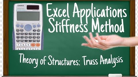 Truss Analysis using Stiffness Method (English)