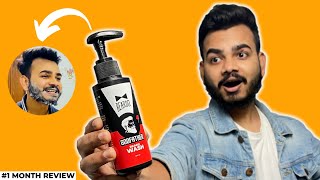 Kya Isse Beard Smooth Hongi? Beardo Godfather Beard Wash 1 Month Review🤩 | Rishi Nishad