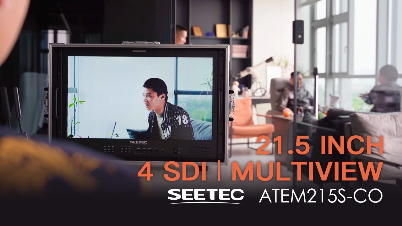 SEETEC ATEM215S-CO Director and Broadcast Monitor with Multiview