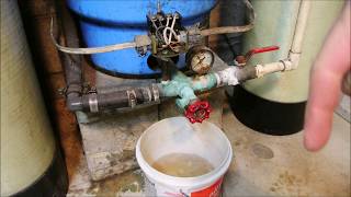 Replacing a well pressure tank