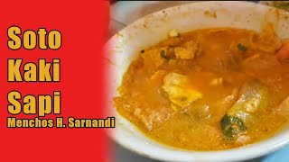 SOTO KAKI SAPI MENCOS H SARNADI