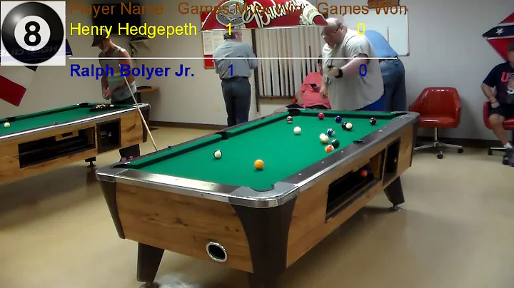 Mississippi Moose Lodge State Tourney: Henry Hedgepeth vs. Ralph Hammer Bolyer Jr. (Men's 2nd Rd)