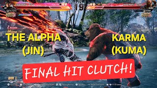 This Jin vs Kuma Match Deserved A Tournament Crowd!