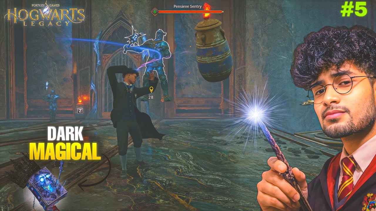 I Found ANCIENT MAGIC BOOK to Learn DARK Magic | HOGWART LEGACY #05