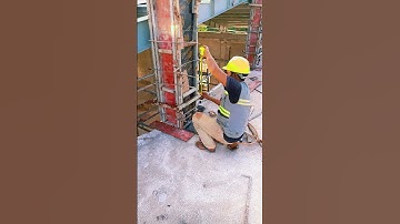 Formwork for column 20 #construction #design #building #construction #home #house #work #builder