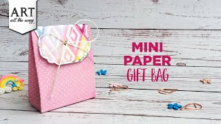 Mini Paper Gift Bag | DIY Personalized Gifts | Party Favor Ideas | Creative Birthday Gifts | Easy