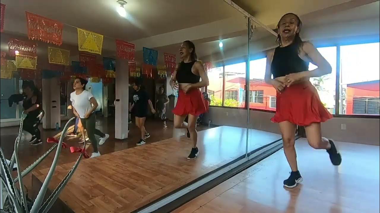 LA DIETA zumba Quebradita Banda Fresacardio para principiantes ft