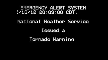 EAS Reenactment Mock: Tornado Warning for Webb, TX and La Salle TX - 05/10/2012 [v2]