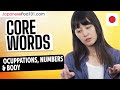Learn Japanese with Risa (Past Livestreams) - Core Words Occupations Numbers & the Body