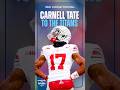 Carnell Tate to the Titans - STEAL or REACH? NFL Draft Live Reaction #shorts