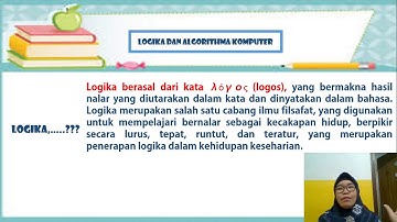 VIDEO LOGIKA DAN ALGORITMA