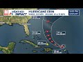 Hurricane Erin: Latest models, track