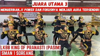 Mengerikan... Juara Utama 3 Paskibra Sman 1 Soreang A Lkbb King Of Pranasti Pasim