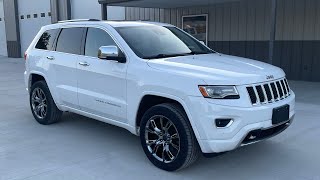 2014 Jeep Grand Cherokee Overland 3.0 Eco Diesel For Sale.  $6500  WWW.GFRECREATIONAL.COM