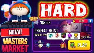 HARD Solo Challenge Perfect Heist Bombs Away Rainbow 🌈 3,150 points Match Masters 