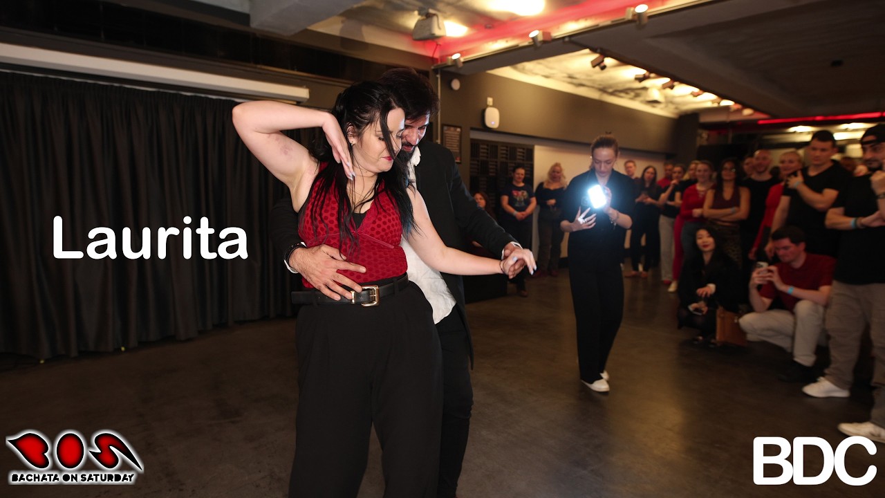 Laurita | Si Me Dices Que Si - Vinny, Jhonny, Derek | Bachata Demo at The Vault by BOS 2026.02.14.