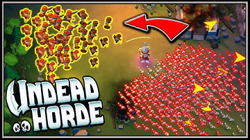 Zombie Chicken Horde vs Gladiator Army - Who Wins? - Undead Horde Gameplay