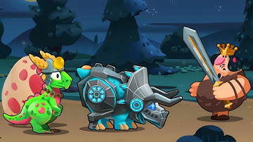 Para the Healer Max Level With Legendary Helmet - Dino Bash 2 Travel Through Time