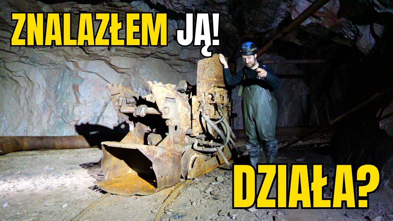 Opuszczona kopalnia łupka: te MASZYNY stoją tam od lat!