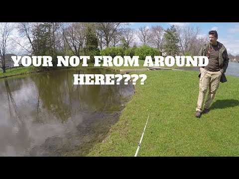 Guy Tries To Kick Me Out For Fishing In My Own Pond?!?!?