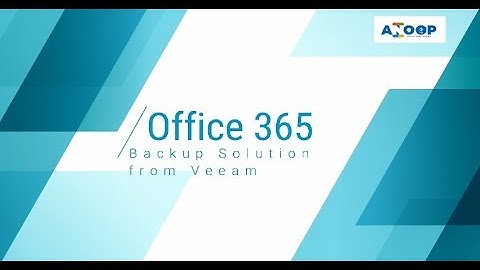 Backup and Restore Office 365 Mailboxes