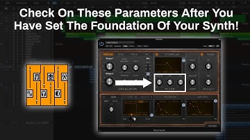 Retro Synth Tutorial (Logic Pro X) | Additional Wave Shape And Filter Modulation Parameters
