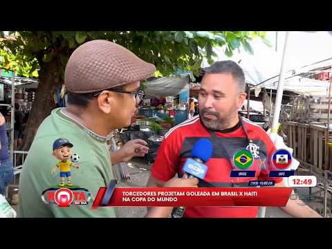 Torcedores prejetam goleada em Brasil x Haiti na Copa do Mundo 19 06 2026