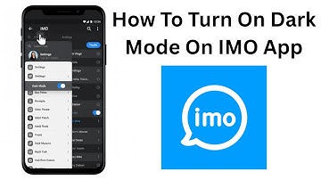 How To Turn On Dark Mode On IMO App (Step By Step)