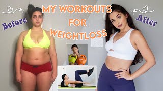 MY WORKOUT ROUTINE FOR WEIGHTLOSS + EQUIPMENT